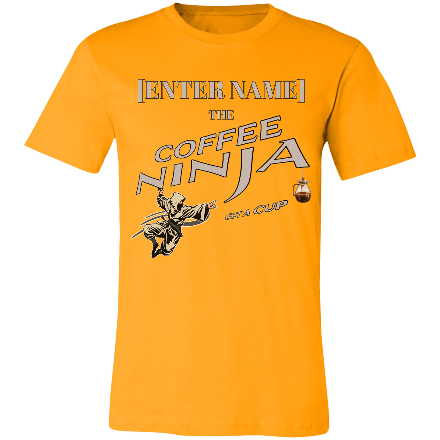 Coffee Ninja - PERSONALIZE IT!