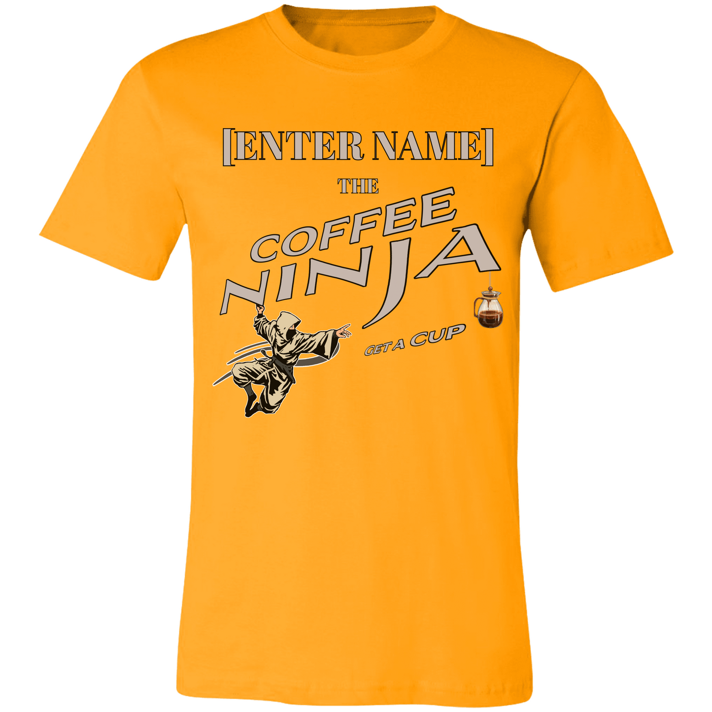 Coffee Ninja - PERSONALIZE IT!