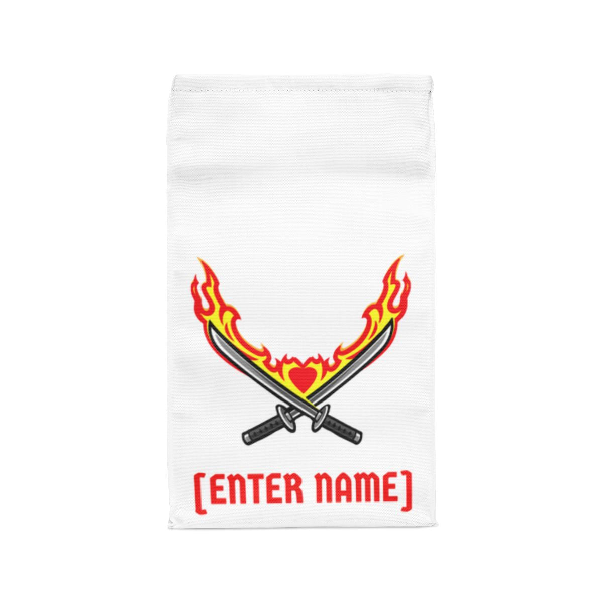 Ninja Hearts Chalk Bag - PERSONALIZE IT!