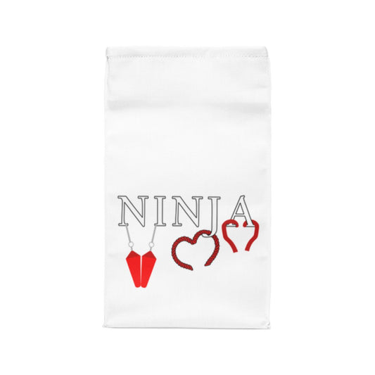 Ninja Hearts Chalk Bag - PERSONALIZE IT!